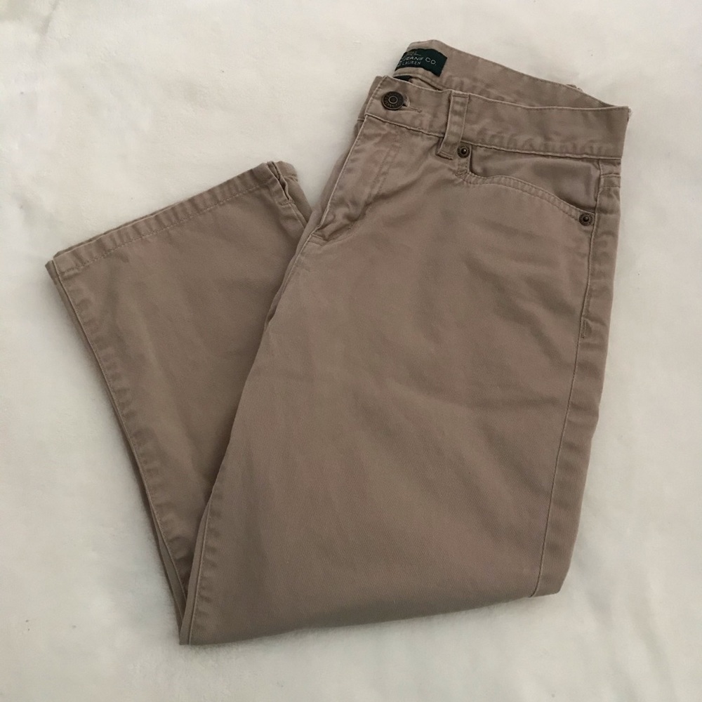 Ralph Lauren Khaki Capri Pants